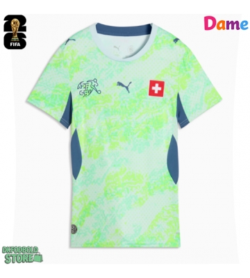 Schweiz Replika Udebanetrøje Dame VM 2026 Kortærmet